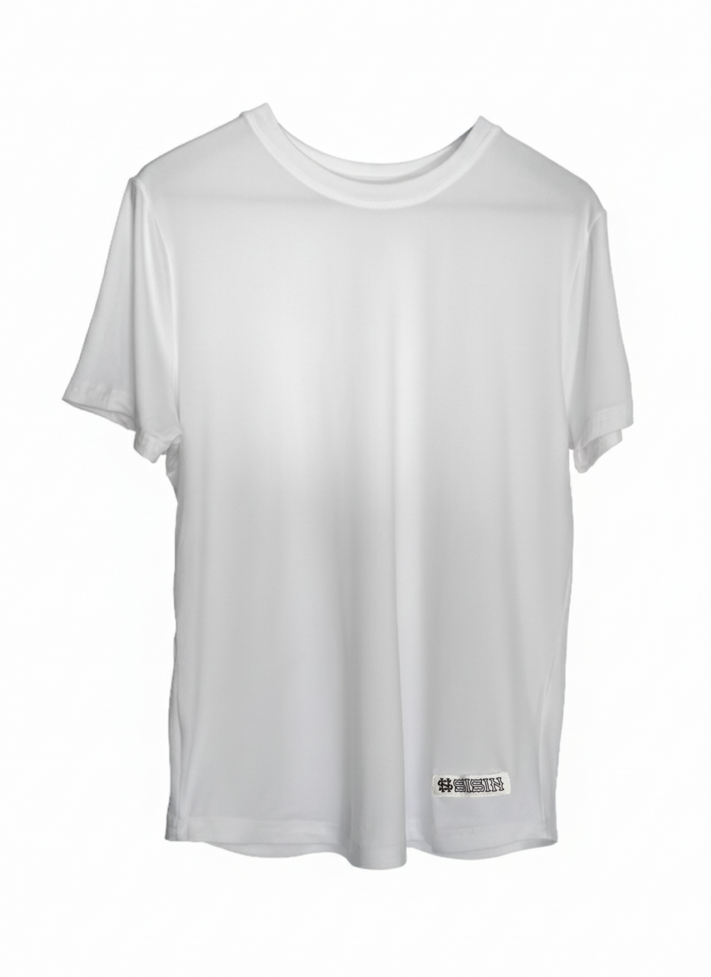 white Fitted T-Shirt