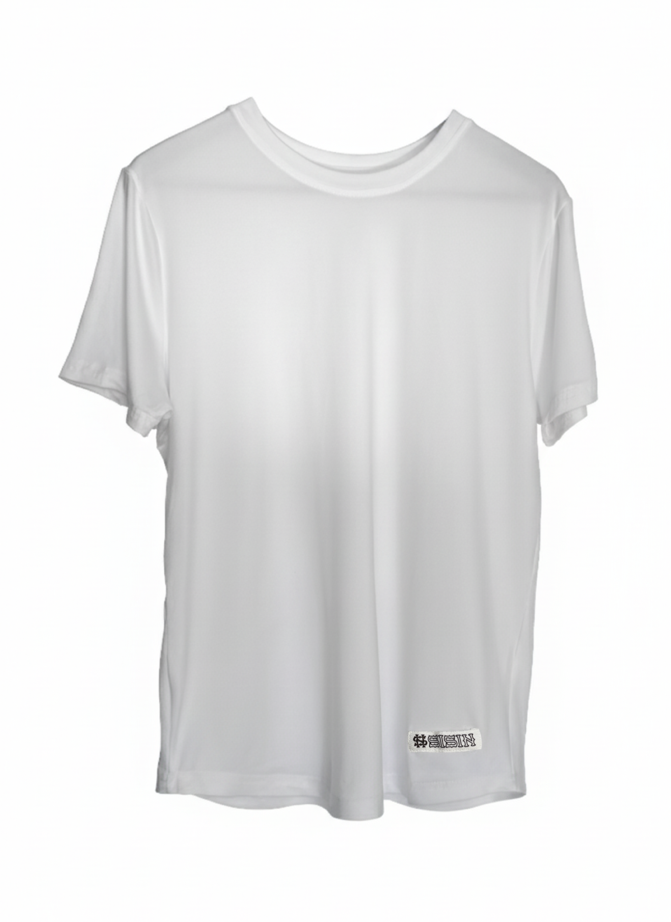white Fitted T-Shirt