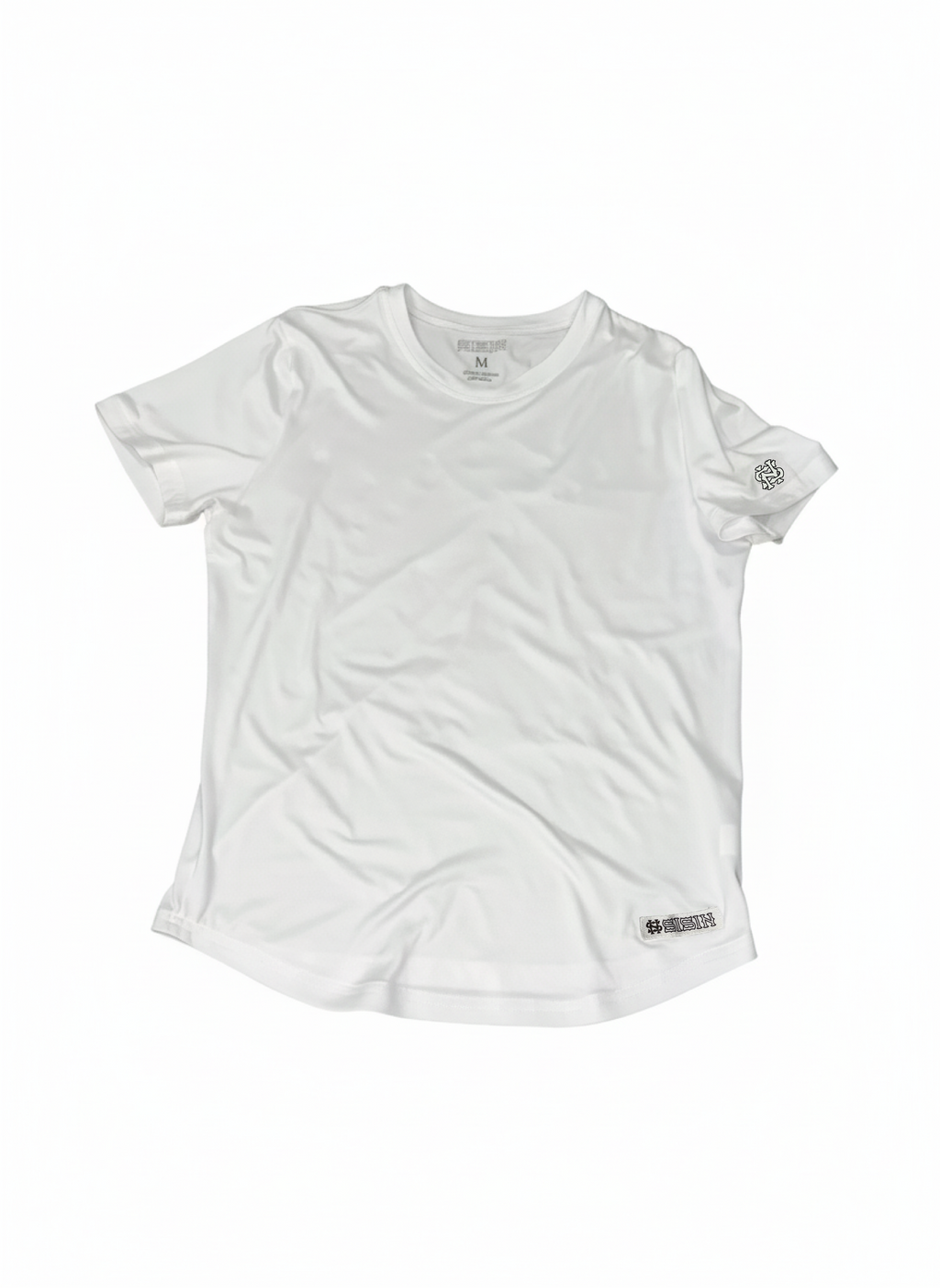 white Fitted T-Shirt