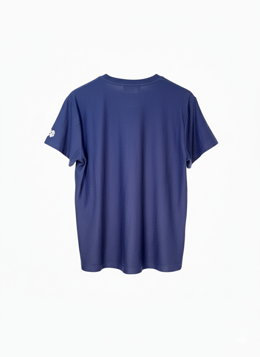 Navy Blue Fitted T-Shirt