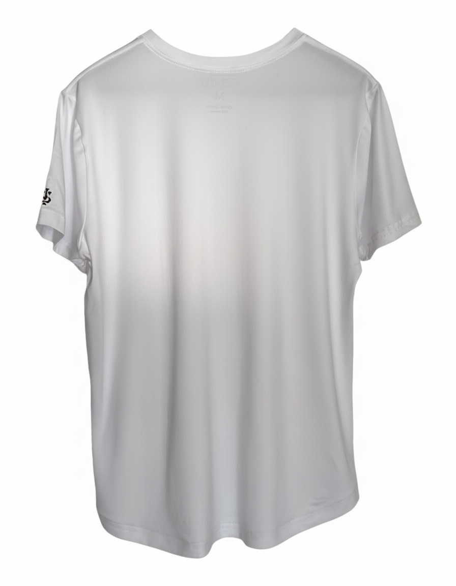 white Fitted T-Shirt