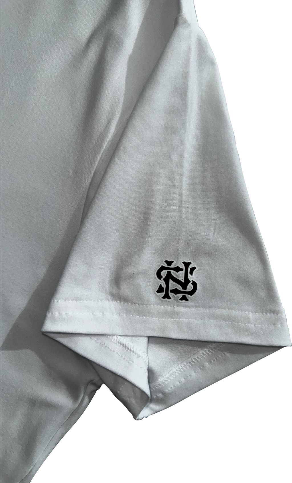 white Fitted T-Shirt