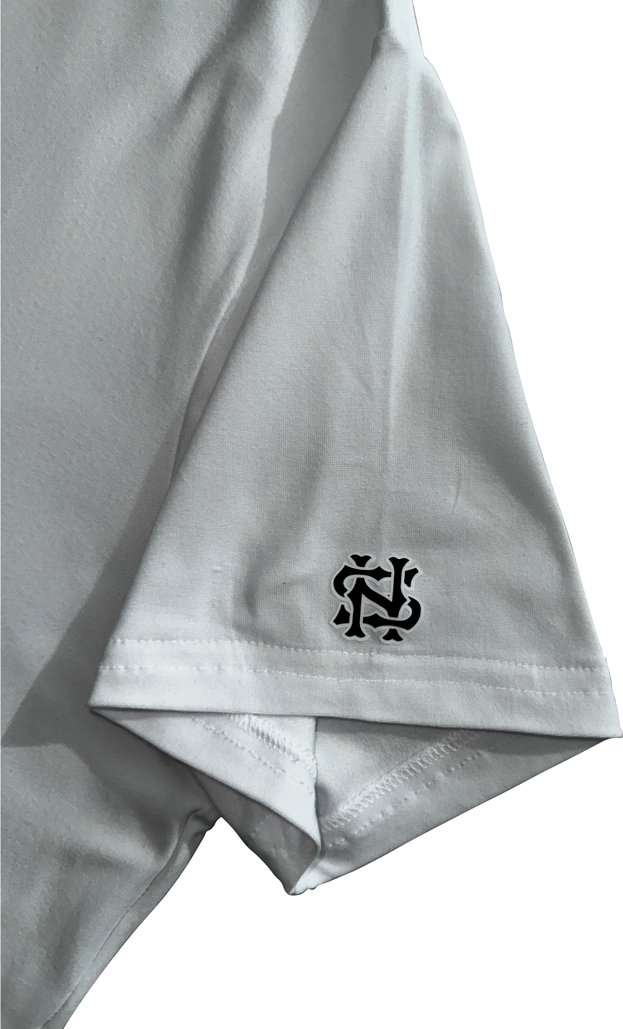 white Fitted T-Shirt